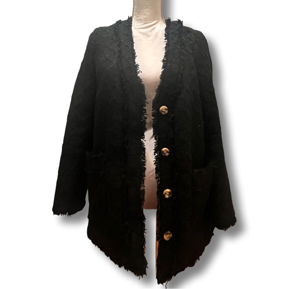 Oversized Tweed Jacket